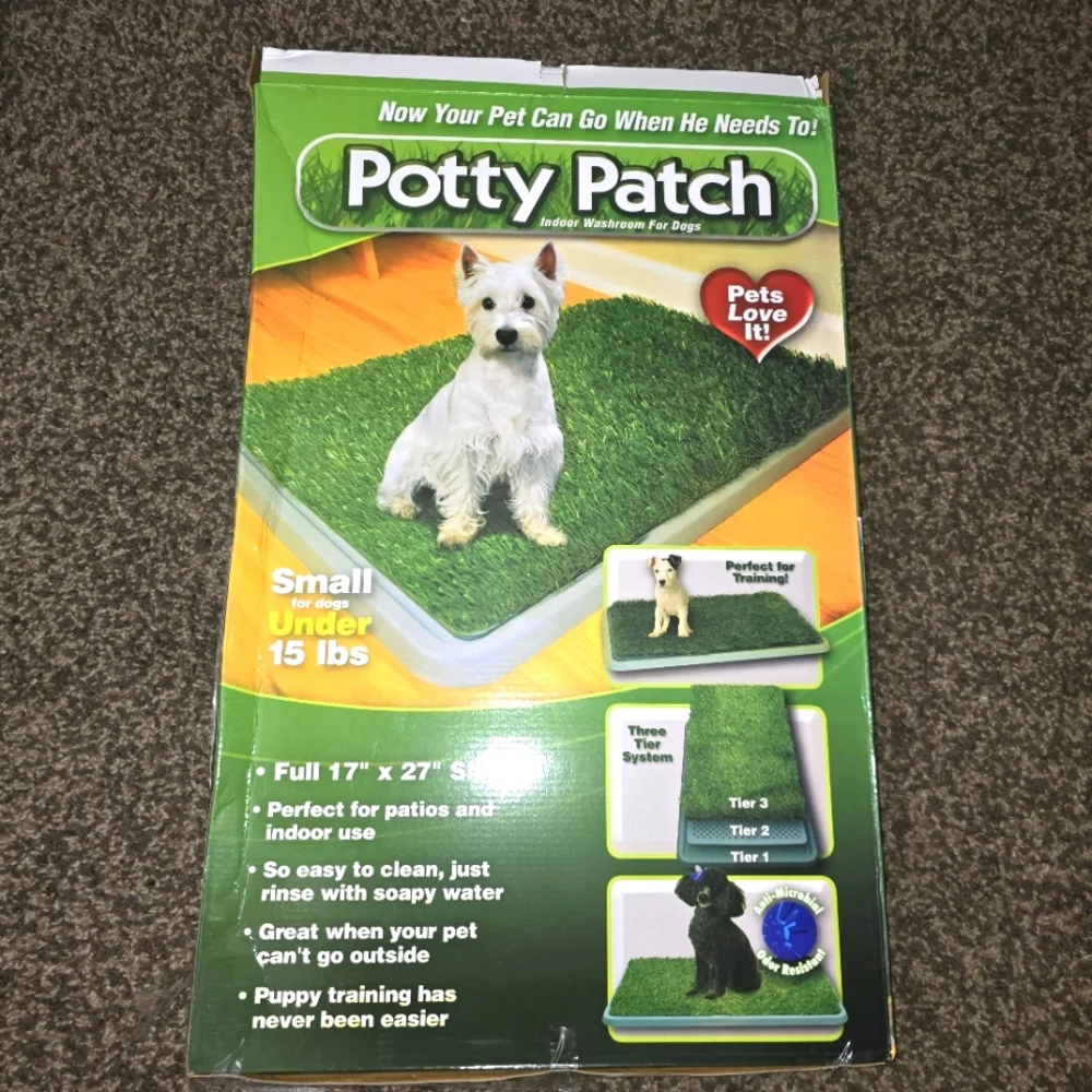 Indoor Dog Potty - Green